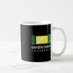 Taza De Café Controlador de videojuegos irlandés Leprechaun Boy
