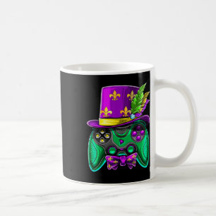 Taza De Café Controlador de videojuegos Mardi Gras Jester Gorra