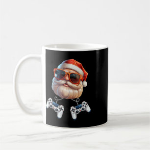 Taza De Café Controlador de videojuegos Navidad Jugador Entusia