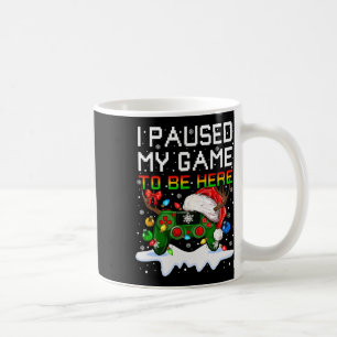 Taza De Café Controlador de videojuegos Santa Hat Navidades Gam