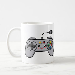 Taza De Café Controlador Retro Kawaii para Gamer Día del Padre