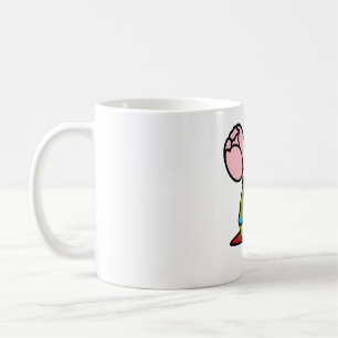 Taza De Café Conure de piña de la mejilla verde del host