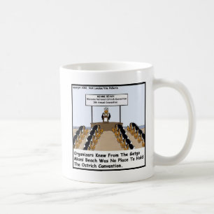 Taza De Café Convención de Avestruces de Miami Beach Regalos y