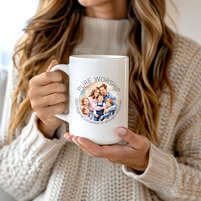 Taza De Café Convención Regional de 2025 sobre la Familia Feliz (Subido por el creador)