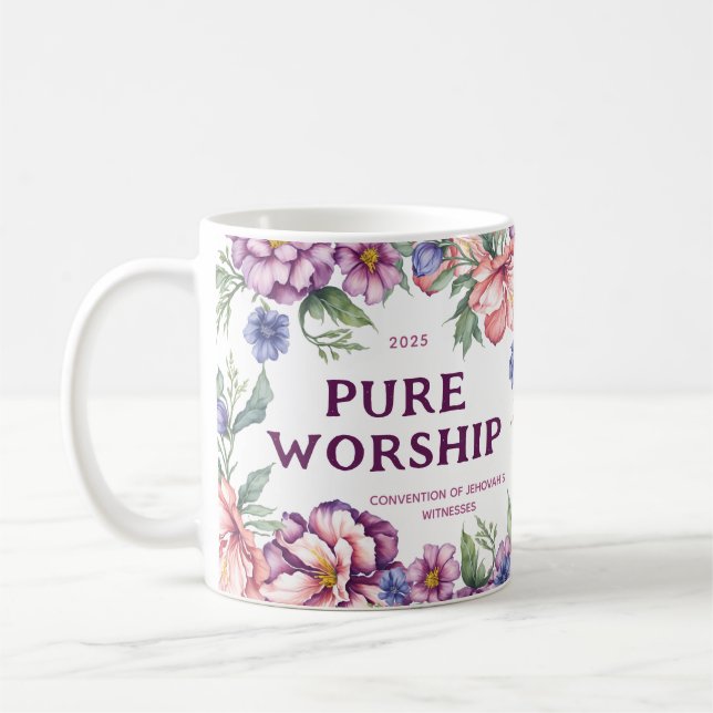 Taza De Café Convención sobre el Culto Puro de 2025 | JW (Izquierda)