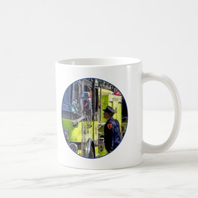 Taza De Café Conversación de bomberos (Derecha)