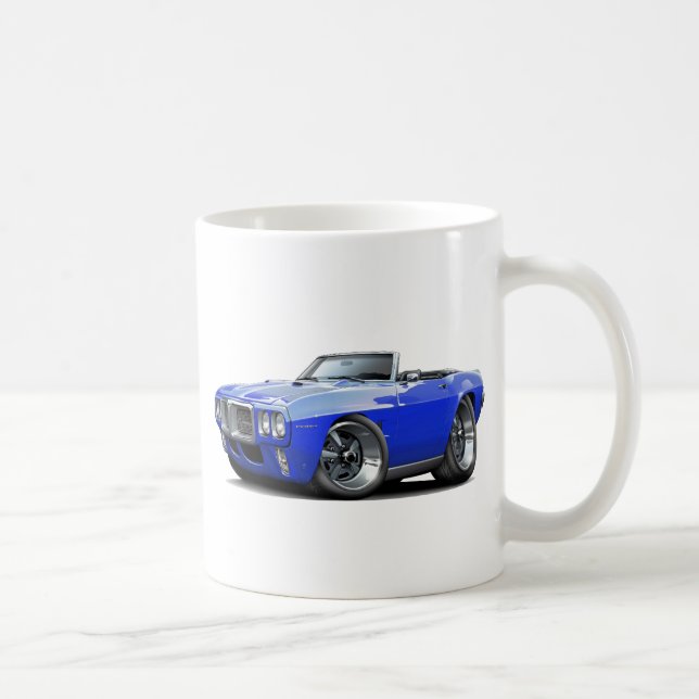 Taza De Café Convertible azul 1969 de Firebird (Derecha)