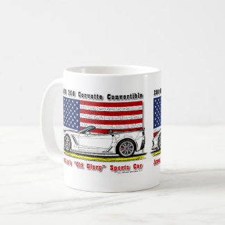Taza de café convertible del Corvette 2016 Z06