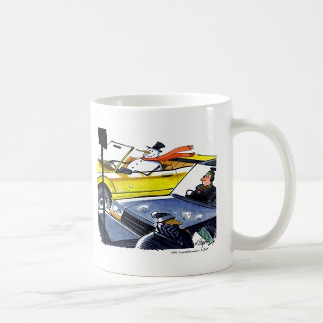Taza De Café Convertible del hombre de la nieve (Derecha)