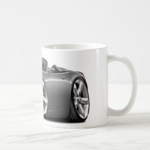 Taza De Café Convertible gris del solsticio