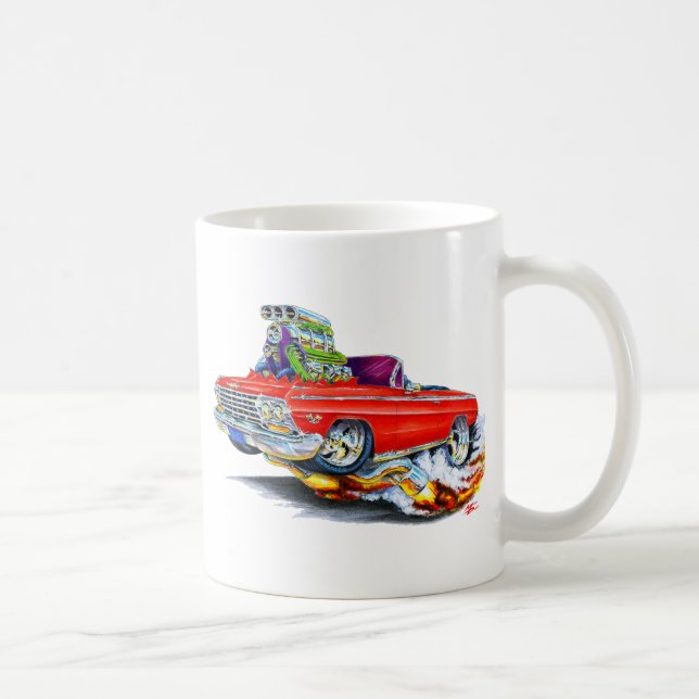 Taza De Café Convertible rojo 1962-63 del impala (Derecha)