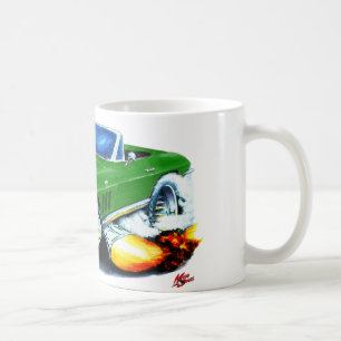 Taza De Café Convertible verde 1965 del Corvette
