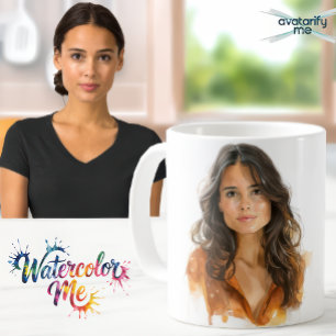 Taza De Café Conviértete a ti mismo o a cualquiera en cualquier