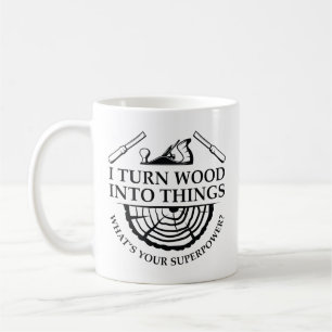 Taza De Café Convierto madera en cosas