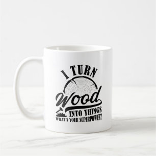 Taza De Café Convierto madera en cosas