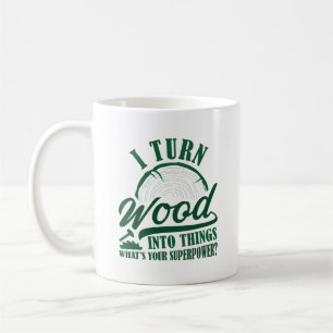 Taza De Café Convierto madera en cosas