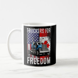 Taza De Café Convoy de Bandera Americana Canadá Libertad 2022 T