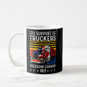 Taza De Café Convoy de Bandera Americana Canadá Libertad 2022 T