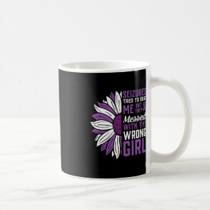 Taza De Café Convulsiones Cinta púrpura Epilepsia Epilepsia Epi