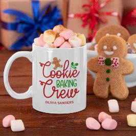 Taza De Café Cookie Baking Crew ,Cute Christmas