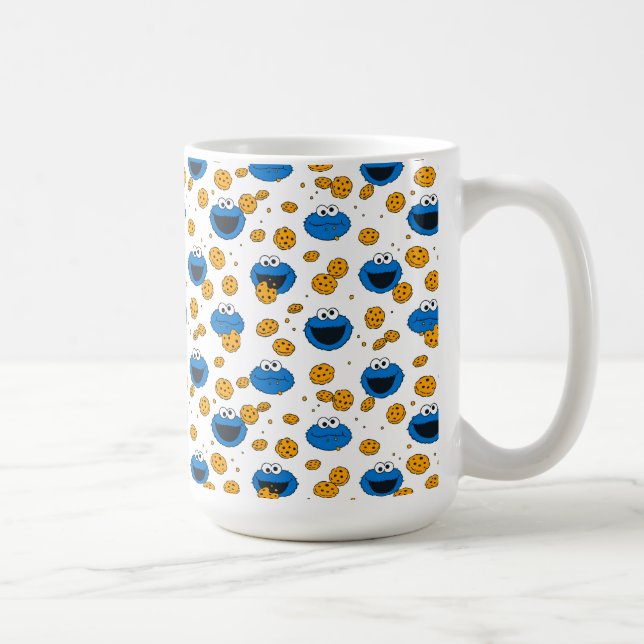 Taza De Café Cookie Monster | C es de Patrón de Galleta (Derecha)