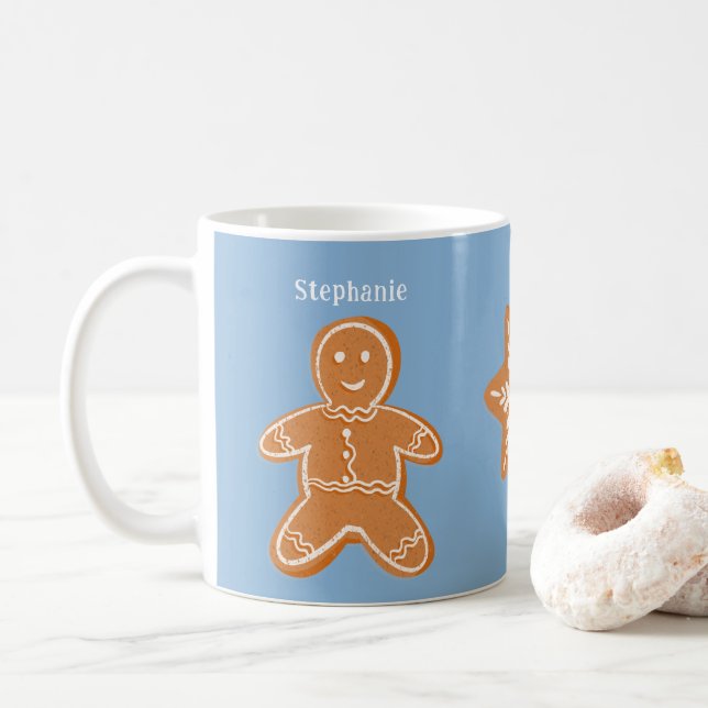 Taza De Café Cookies de Gingerbread (Con donut)