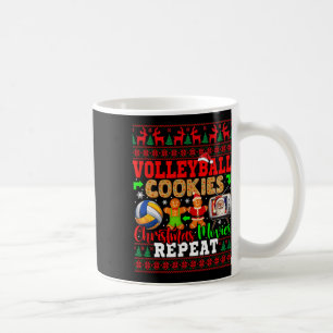 Taza De Café Cookies de voleibol películas de navidad repetició