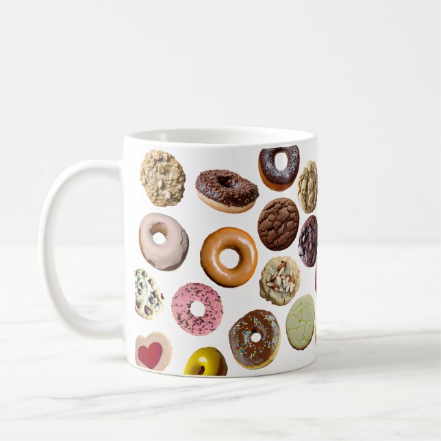 Taza De Café Cookies y Doughnut (Izquierda)