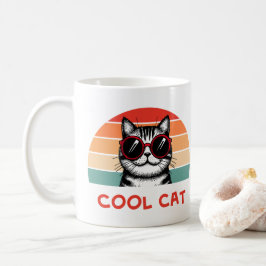 Taza De Café Cool cat 2