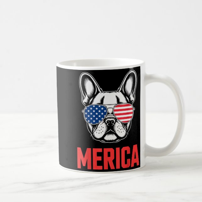 Taza De Café Cool French Bulldog Art For Men Women Kids Frenchi (Derecha)