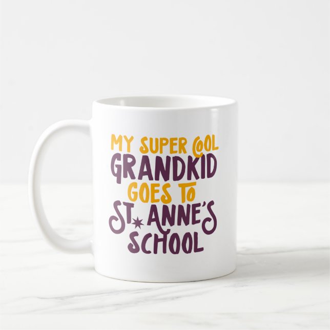 Taza De Café Cool Grandkid (Izquierda)