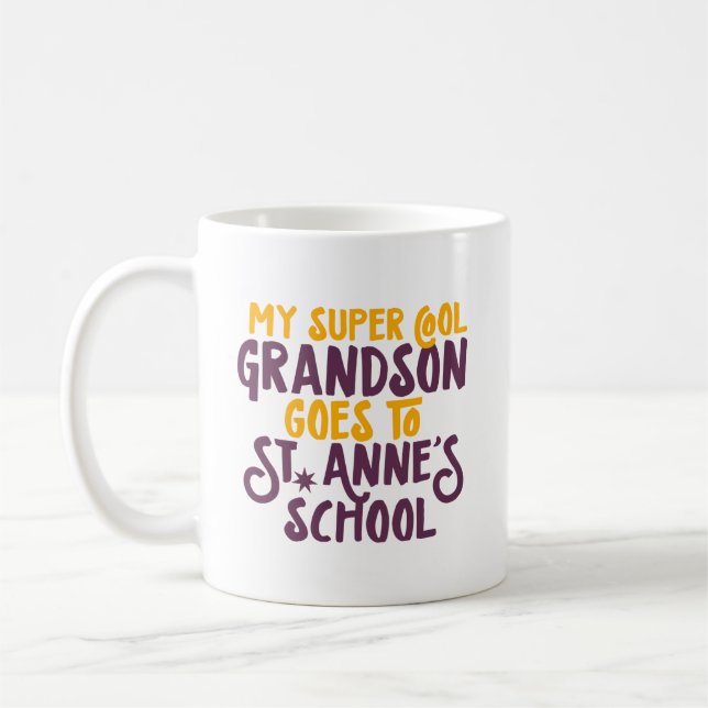Taza De Café Cool Grandson (Izquierda)