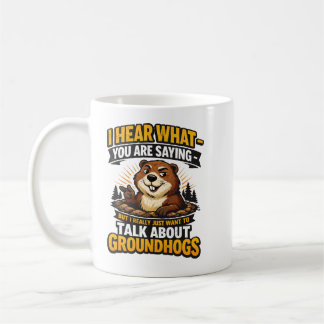 Taza De Café Cool Groundhog Day Groundhog | Funny February