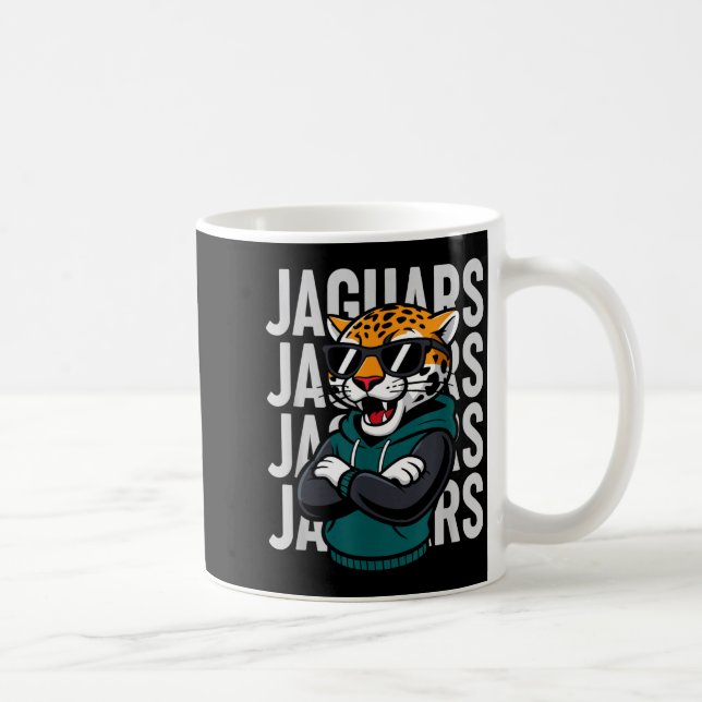 Taza De Café Cool Jaguar Gift For Men Women Boys Girls Kids  (Derecha)