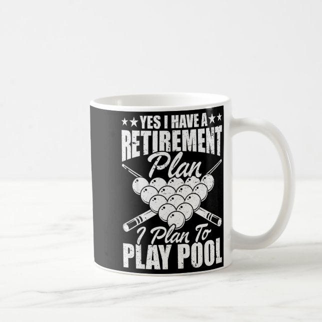 Taza De Café Cool Ol Design For Men Women Billiards Lover Ol Pl (Derecha)
