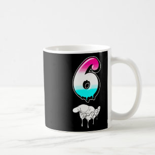 Taza De Café Cool Six Seven 6 7 Meme Gen Alpha Moda Costume Ma