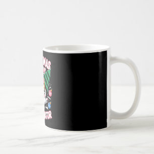 Taza De Café Coordinador de Caos de Navidad Cachorro de Navidad