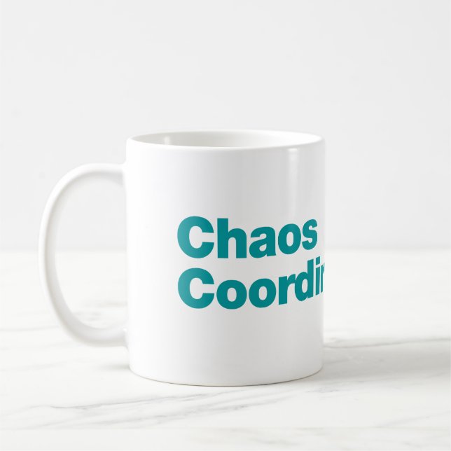 Taza De Café Coordinador del caos (Izquierda)