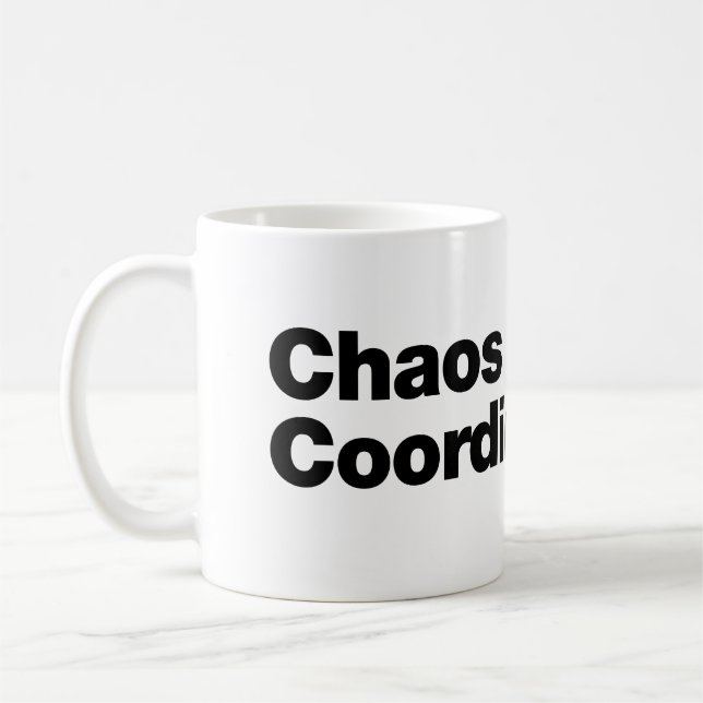 Taza De Café Coordinador del caos (Izquierda)