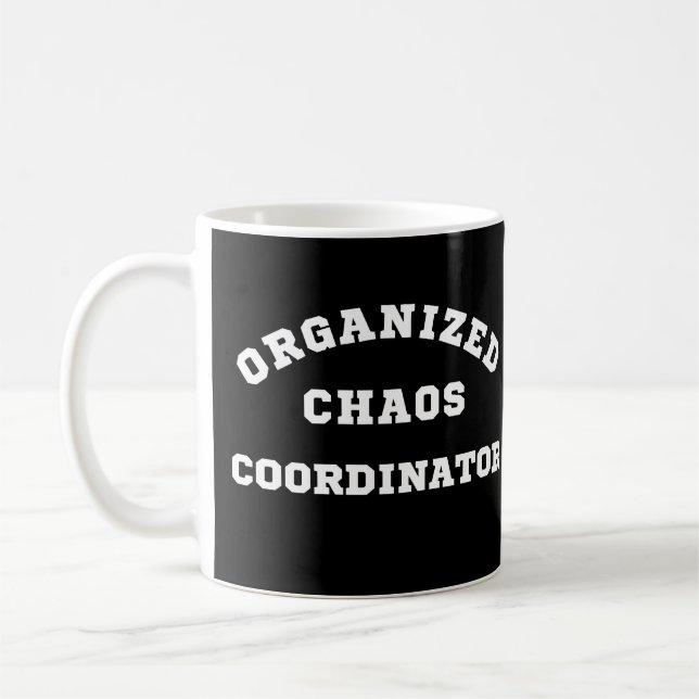 Taza De Café Coordinador del caos organizado (Izquierda)