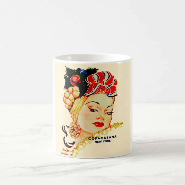 Taza de café Copacabana Carmen Miranda (Centro)