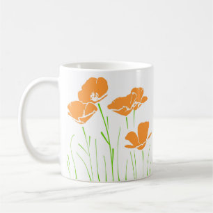 Taza De Café Copacas de California de cinco manos