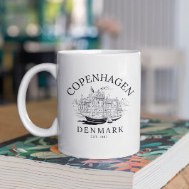 Taza De Café Copenhagen Denmark Landscape
