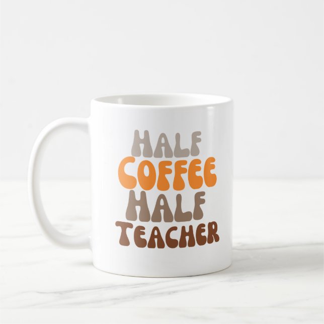 Taza De Café Copia de medio profesor de café (Izquierda)