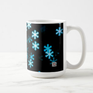 Taza De Café Copia de Nieve de Navidad Mágica