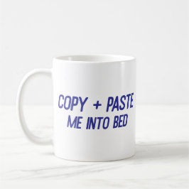 Taza De Café Copiar + Pegarme en el compañero de trabajo de ofi