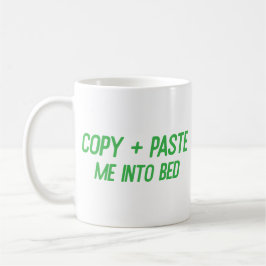 Taza De Café Copiar + Pegarme en el compañero de trabajo de ofi