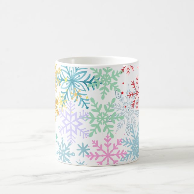 Taza De Café Copo de nieve (Centro)