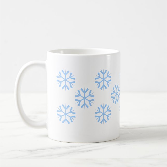 Taza De Café Copo de nieve (Izquierda)