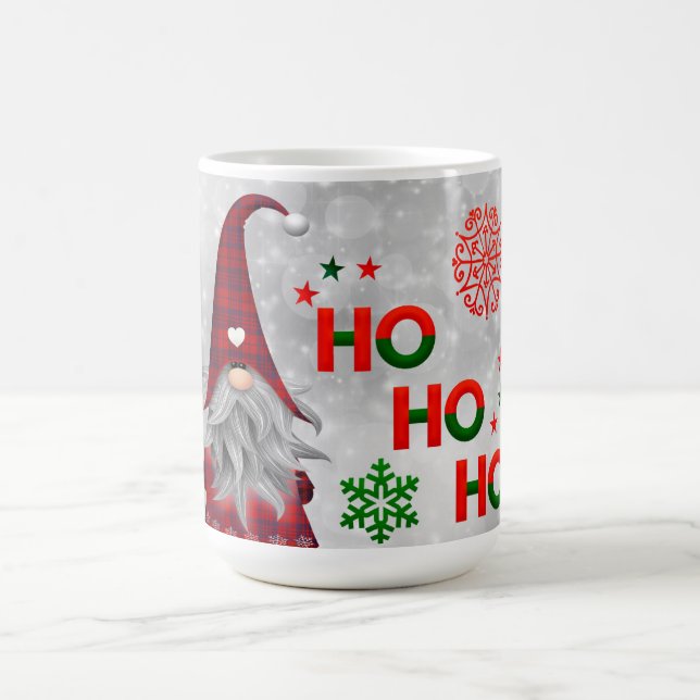 Taza De Café Copo de nieve de los Navidades Cute Gnome (Centro)